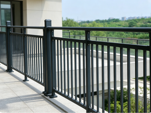 Barandillas de Balcón de Acero Galvanizado Personalizadas, Barandas <span class=keywords><strong>para</strong></span> Terrazas y Azoteas, Cercas de Aleación de Aluminio <span class=keywords><strong>para</strong></span> Villas y Comunidades Residenciales - Product Image 3
