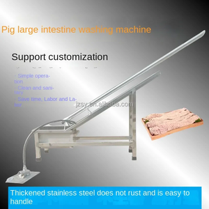 Machine de nettoyage manuelle à pédale de lavage, pour animaux, poulet, cochon, saucisse, nettoyage des gencives - Product Image 2