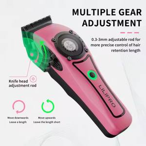 Cortapelos Profesional LILIPRO L61 para Salón y Barbería con Motor Giratorio de 11000 RPM, Cuchilla <span class=keywords><strong>DLC</strong></span>, Inalámbrico y Eléctrico para <span class=keywords><strong>Peluqueros</strong></span> - Product Image 2