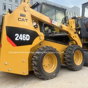Low Price Used Caterpillar 246 <b>Small</b> <b>Wheel</b> Loader 2 Tons Machinery Construction Equipment Cat 246B 246D Loader Low Hours - Product Image 5