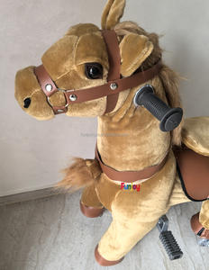 Mainan hewan berkuda anak-anak kuda mewah mekanik kelas komersial mainan hewan poni naik hewan untuk dijual - Product Image 5
