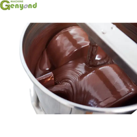 Moulin à chocolat à double roue pour fèves de cacao, mélangeur de chocolat, broyeur de chocolat - Vente chaude