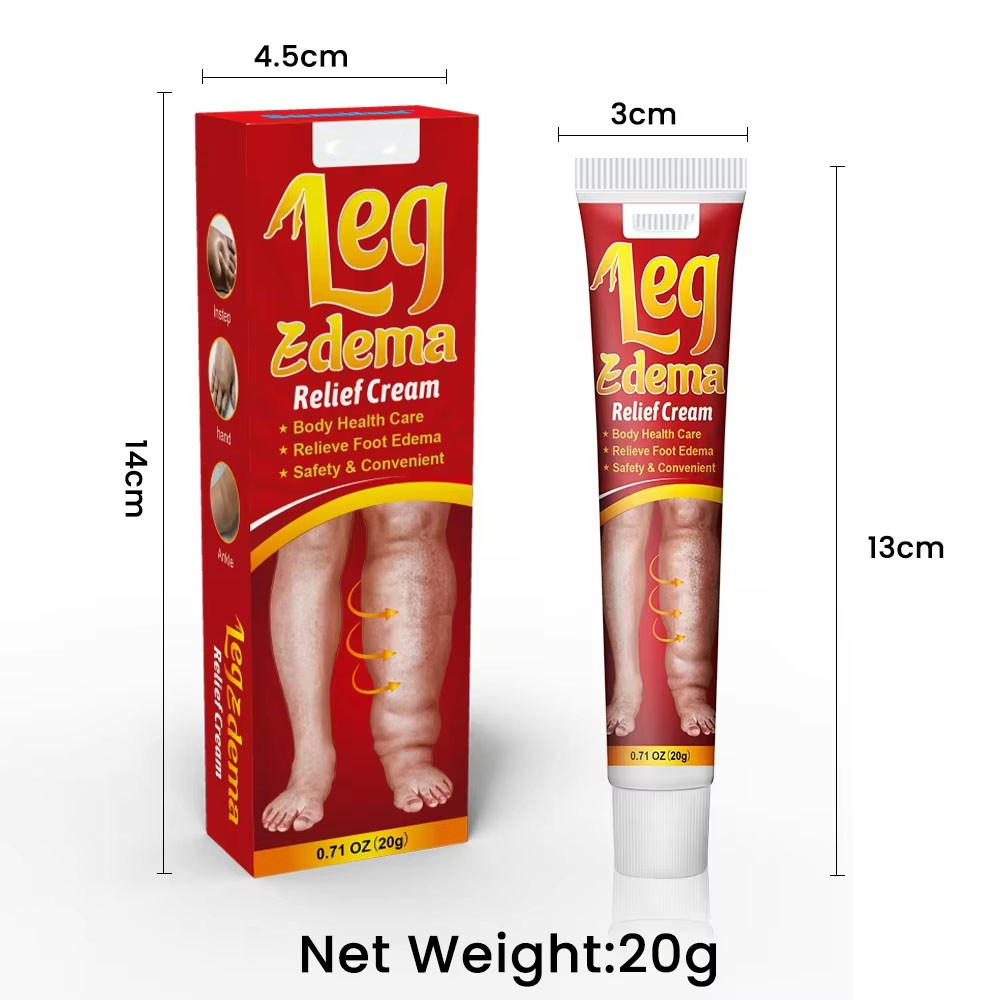 External-use Cream for Legs: Edema-removing & Circulation - Promoting Massage Ointment