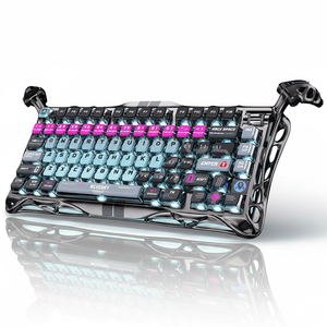 คีย์บอร์ดเกมมิ่ง GravaStar Mercury V75 <span class=keywords><strong>Pro</strong></span> 75% Hall Effect Magnetic Switch พร้อม Rapid Trigger 8000Hz แบบ Gasket Mount RGB Hotswap ลดราคาพิเศษ - Product Image 1