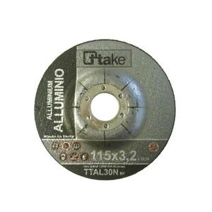 Disco Abrasivo con Centro Depresado Ttake de 115x3.2 mm para Corte de Aluminio - Product Image 1