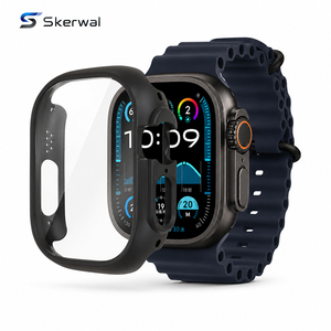 Custodia Protettiva Opaca in PC con Bumper Integrato e Pellicola Protettiva 9H Antigraffio per <span class=keywords><strong>Apple</strong></span> <span class=keywords><strong>Watch</strong></span> Ultra 49mm - Product Image 1