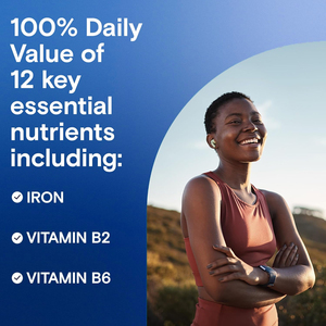 Suplemento diario multivitamínico de hierro de disolución rápida de marca privada de alta calidad que apoya la absorción de hierro en tabletas. - Product Image 2