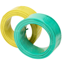 Vente en gros 450/750v 2.5mm 4mm 6mm Fil et câble électrique en cuivre nu isolé en PVC flexible