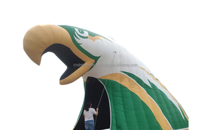 Túnel inflable de oso de fútbol, túnel de oso inflable personalizado para eventos de fútbol - Product Image 4