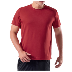 Custom Logo Size 100% Cotton T Shirt for Men Black White Red Regular Fit Tee for Events Teams Promotions