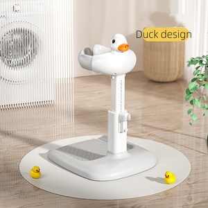 Soporte de Baño Ajustable en Altura para Niños con Taburete y Juguete de Pato Sonoro, Ayudante Seguro y Divertido para el Baño del Bebé - Product Image 6