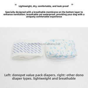 Pannolini per Cani Personalizzabili Assorbenti e Deodoranti, Mutande Usa e Getta per Mestruazioni Femminili, Pannolini per Cani Maschi, Prodotti Speciali per Animali - Product Image 4