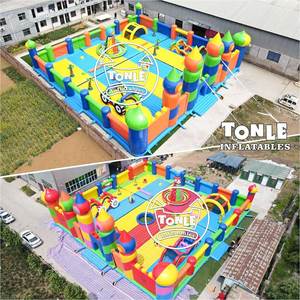 Personnalisez le <span class=keywords><strong>plus</strong></span> grand château gonflable au <span class=keywords><strong>monde</strong></span>, Big Bounce, parc à thème gonflable pour <span class=keywords><strong>la</strong></span> location de fêtes - Product Image 1