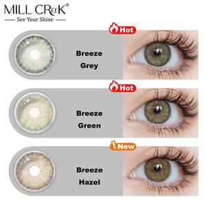 Lentes <span class=keywords><strong>de</strong></span> Contacto Coreanas Haipurecon <span class=keywords><strong>de</strong></span> 3 Tonos, 14.2mm <span class=keywords><strong>de</strong></span> Diámetro, 40% <span class=keywords><strong>de</strong></span> Contenido <span class=keywords><strong>de</strong></span> Agua, Novedad, Maquillaje para Ojos Grandes, Venta al Por Mayor - Product Image 5