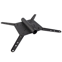 Support TV en acier Yinyu TB035 pour supports d'enceintes avec compatibilité VESA 75-400 et capacité de charge de 30 kg pour home cinéma et studio