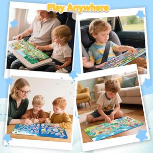 4 grandes pages par ensemble, livres d'autocollants réutilisables pour les tout-petits <span class=keywords><strong>de</strong></span> 2 <span class=keywords><strong>à</strong></span> 4 ans avec plus <span class=keywords><strong>de</strong></span> 240 autocollants réutilisables imperméables et faciles <span class=keywords><strong>à</strong></span> nettoyer - Product Image 3