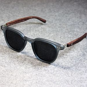Gafas de Sol de Alta Gama con Patillas de Madera, Protección Solar, Unisex, para Hombre, Gafas de Lujo - Product Image 6