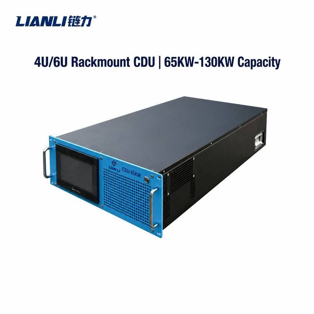 65KW Rack Mounted Coolant Distribution Unit CDU for AI GPU Server High Efficiency Data Center Liquid Cooling System Wholesale
