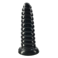 FAAK Dildo en silicone de 25 cm de long avec une grande ventouse, plug anal à forte aspiration pour femme