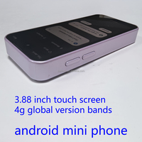 Venta al por Mayor de Mini Smartphones 4G Android Desbloqueados, Doble SIM, Teléfono Android Compacto, Precio Bajo, Mini Smartphone, Proveedor