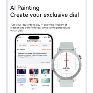 Smartwatch Ultra Sottile con Visione HD, Impermeabile IP68, Ricarica Wireless, BT5.4, WhatsApp, <span class=keywords><strong>Telegram</strong></span>, Quadrante AI, Monitoraggio HR, BP, SpO2, Tracker Sportivo - Product Image 4