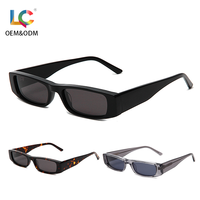 Lunettes de soleil en acétate tendance pour femmes, monture épaisse et petite, verres polarisés TAC, protection UV400, logo personnalisé, certifiées CE, OEM pour femmes et hommes