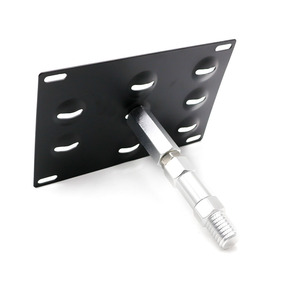 Adaptador de Marco para Placa de Matrícula con Gancho de Remolque para Modificación de Automóviles BMW Serie F, Marco de Placa de Matrícula Personalizado de Estilo Europeo con LED - Product Image 5