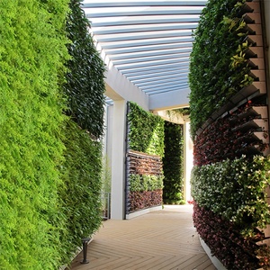 Jardinière murale verticale, jardin vertical, jardinières murales en plastique PP bon marché pour murs verts intérieurs et extérieurs - Product Image 5