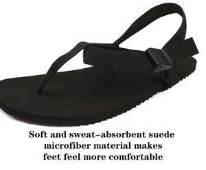 남성을위한 새로운 도착 맞춤형 야외 고무 밑창 최신 미니멀 맨발 샌들 디자인 - Product Image 4