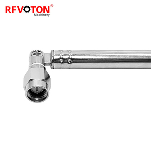 Factory Radio Rod <strong>Antenna</strong> Telescopic <strong>Antenna</strong> SMA Male Connector Radio Whip Folding <strong>Antenna</strong> for TV AM <strong>FM</strong> Radio Stereo Receiver - Product Image 2