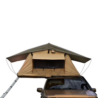 Tente de toit souple Wild Cloud, tissu en coton extensible, ouverture latérale, tente de toit pour le camping