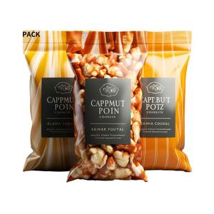 Impresión de Logotipo Personalizado, Bolsas de Plástico para Alimentos Inflados, Papas Fritas, Rollo de Película de Poliéster, Bolsa de Aluminio con Sellado Trasero de Plástico, OEM - Product Image 6