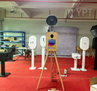 Photomaton YPT à impression instantanée double face, écran tactile 18,5 pouces, compatible avec plusieurs appareils (iPad/DSLR/appareil photo), verre trempé, bois