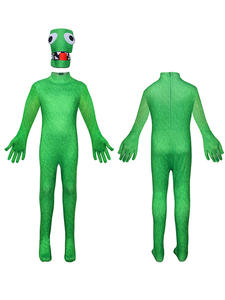 BAIGE Disfraces para niños Juego Cos Disfraz <span class=keywords><strong>de</strong></span> monstruo azul Rob Lox Juego Medias Onesie <span class=keywords><strong>Rainbow</strong></span> Friend - Product Image 3
