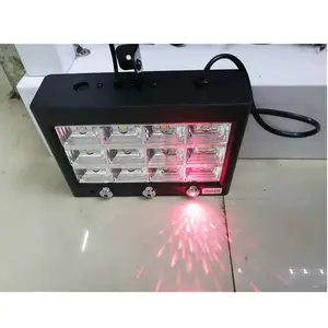 Nova luz estroboscópica colorida LED RGB controlada por voz para palco mini contas coloridas atmosfera luz estroboscópica para palco atacado