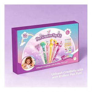 TOYSRUNNER Kit DIY Stylo à Sable Mouvant en Gros, Fournitures de Papeterie Créatives, Breloques Animaux en Plastique, Paillettes Scintillantes, Cadeau d'Anniversaire, Jouet - Product Image 5