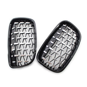 Parrilla Delantera para BMW Serie 1 F20, Plástico ABS, Forma de Meteoro, 2011-2014, Mejora de Diseño - Product Image 1