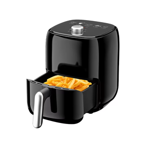 <span class=keywords><strong>Friteuse</strong></span> à air électrique compacte 2L noire avec minuterie mécanique manuelle, appareil de cuisson sain sans huile pour <span class=keywords><strong>achat</strong></span> en gros - Product Image 5