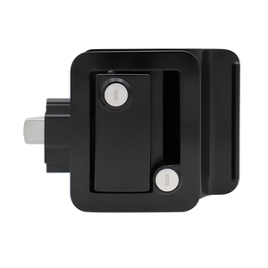 Serrure d'entrée sans clé en zinc pour porte et fenêtre, serrures pour porte double et entrée principale, loquet de porte moustiquaire/serrure de porte sans clé pour VR - Product Image 1