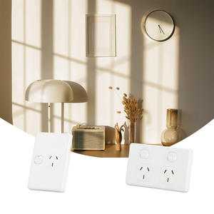 YOUU SAA prise murale <span class=keywords><strong>Powerpoint</strong></span> unique interrupteur d'éclairage Standard AS/NZS australien commuté pour plastique de conception horizontale 15A - Product Image 5