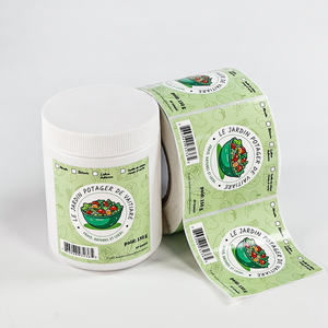 Etiquetas Personalizadas para Botellas de Fábrica en Dongguan, China |   Etiquetas Adhesivas Impermeables y Resistentes al Aceite para Envases de Alimentos, Aptas para Uso Alimentario, para Envases Universales - Product Image 4