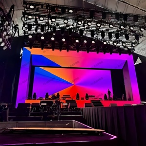 Giai đoạn LED Backdrop màn hình nền 500x500 LED bảng điều chỉnh p2.9 p3.91 trong nhà cho thuê LED bức tường Video cho DJ Booth buổi hòa nhạc tổ chức sự kiện nhà thờ - Product Image 5