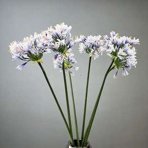 Kewei T766ผ้าไหมแอฟริกันสีม่วง<span class=keywords><strong>ดอก</strong></span>ไม้สำหรับจัดงานที่บ้าน - Product Image 4