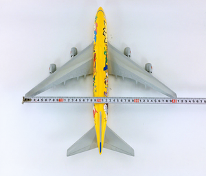 Modellino in Resina Boeing B747 <span class=keywords><strong>ANA</strong></span> 47cm 1/150 con Ali Fisse e Supporto Espositivo - Product Image 6