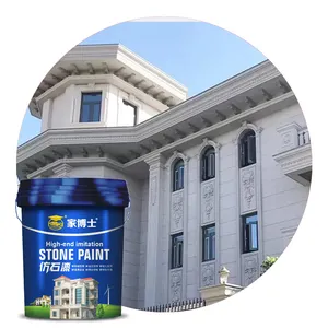 High Quality Exterior Wall Coating Granite Imitation Marble Looking Stone Texture Wall Paint