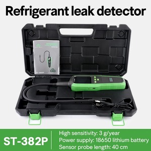เครื่องตรวจจับการรั่วไหลของสารทำความเย็น ST-382P พร้อมสัญญาณเตือนด้วยเสียงและภาพ และหน้าจอ LCD สี สำหรับผู้เชี่ยวชาญด้านระบบปรับอากาศ - Product Image 6