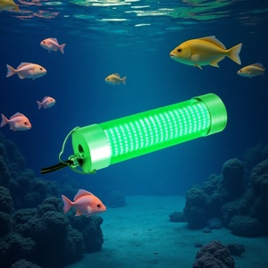 200W 300wdc 12V Led Vissen Onderwater Lichtgroen Wit Blauw Cyaan Diepzee Visnet Lampen - Product Image 1