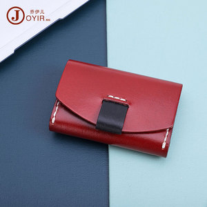 Joyir Leather <b>Card</b> <b>Holder</b> 3 in Minimalist Solid Color Wear-Resistant Everyday Use Summer 2020 - Product Image 3