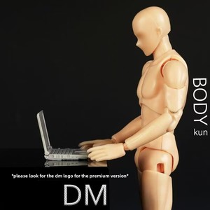 Figurine SHF en PVC à assembler, corps nu féminin/masculin, pour peinture, croquis, art <span class=keywords><strong>manga</strong></span>, version grise AM/DM de luxe, personnalisable - Product Image 3