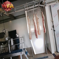 Ligne complète d'équipement d'abattage de porcs, machine de boucherie porcine, usine de transformation du porc, installation certifiée CE